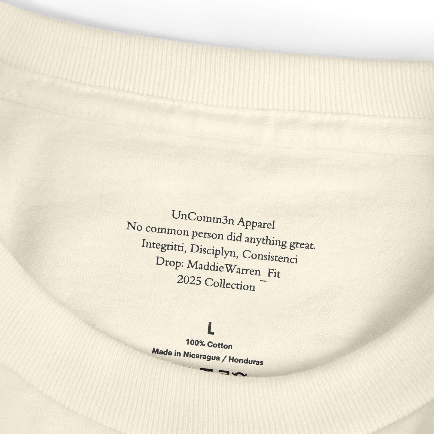 Exclusive Resilient By Choice Oversized Premium Heavyweight T - Cream