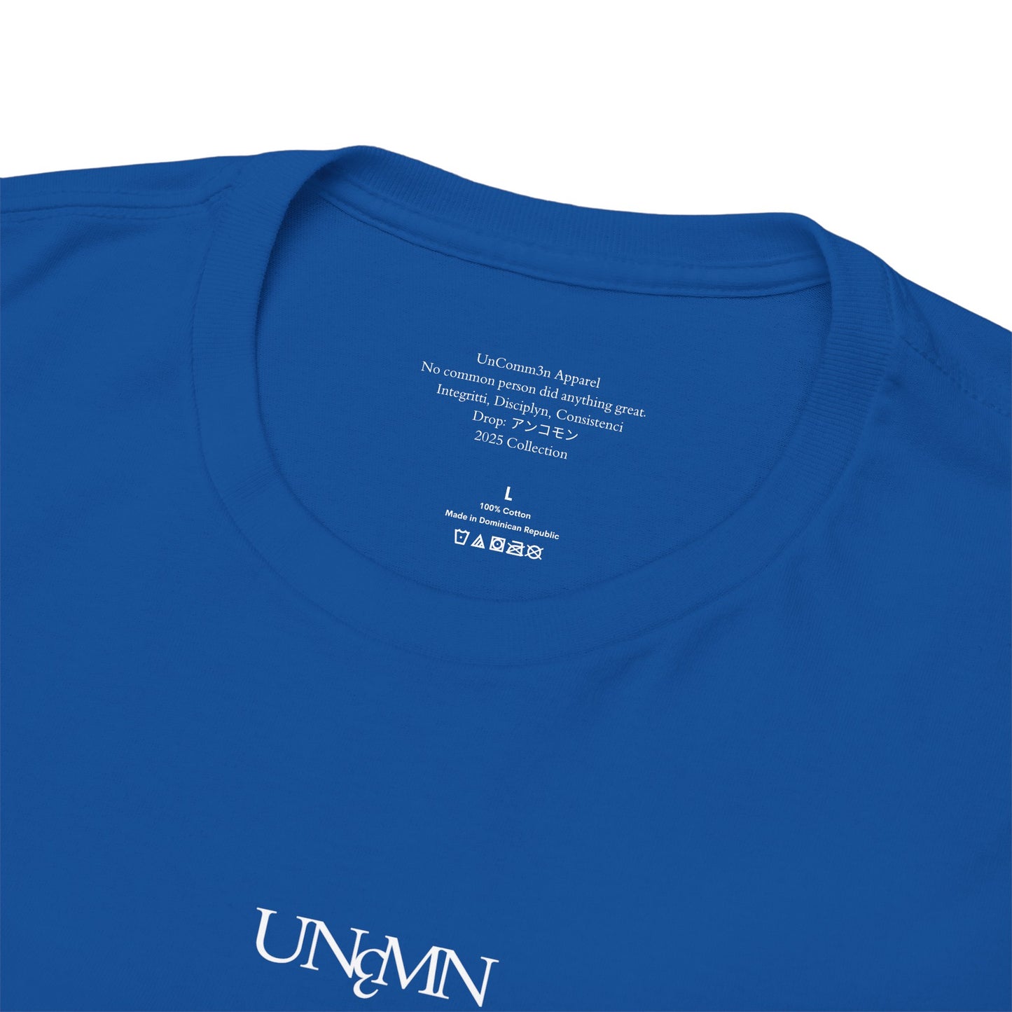 Exclusive UnComm3n アンコモン Oversized Midweight T - Royal Blue